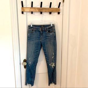 Abercrombie & Fitch Harper Low Rise Ankle Jeans